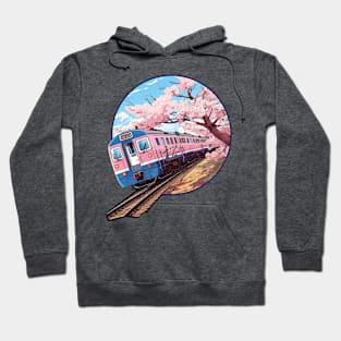 Sakura Train Hoodie